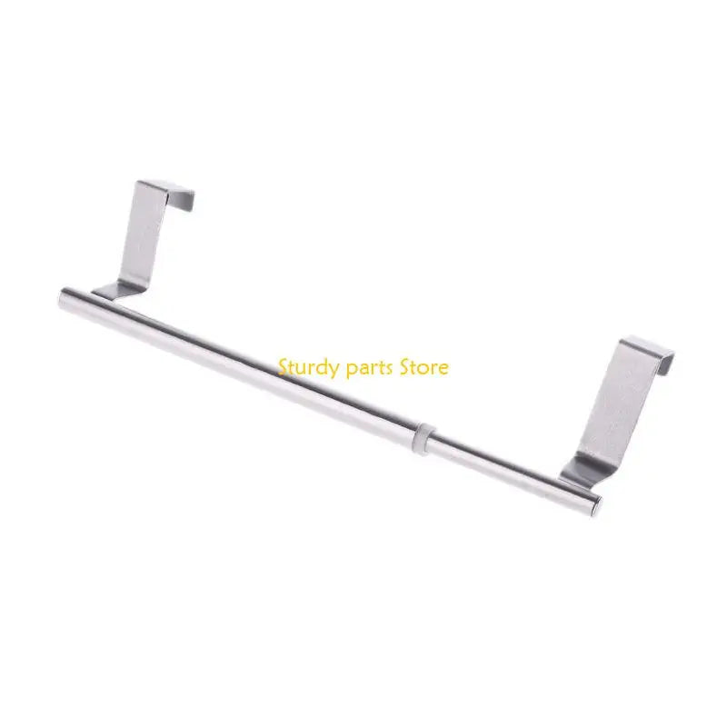 97QC Stainless Steel Towel Bar Storage Rack Metal Hanging Holder for Home Kitchen Bathroom Bar Hotel Organization